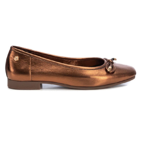 Carmela Pump with Bow 161791 - Bronze - My Shoe Shop - Ballerina