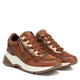 Carmela Sneaker with Side Zip 160195 - Camel - My Shoe Shop - Sneaker