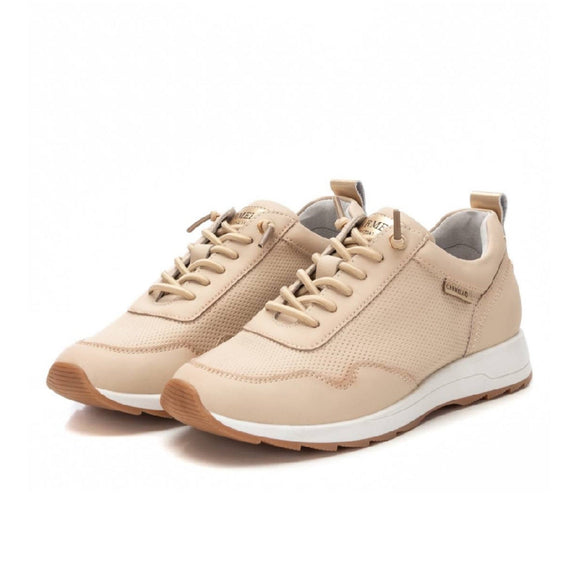 Carmela Soft Sole Leather Sneaker 162152 - Beige - My Shoe Shop - Sneaker