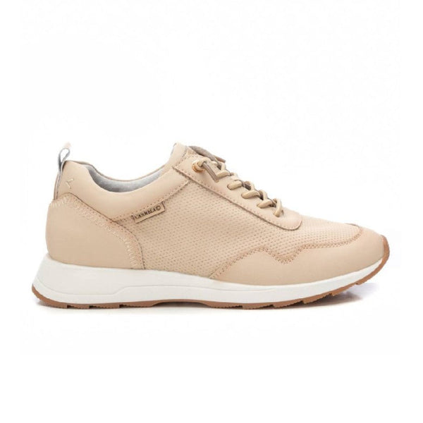 Carmela Soft Sole Leather Sneaker 162152 - Beige - My Shoe Shop - Sneaker
