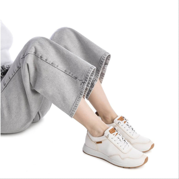 Carmela Soft Sole Leather Sneaker 162152 - White - My Shoe Shop - Sneaker