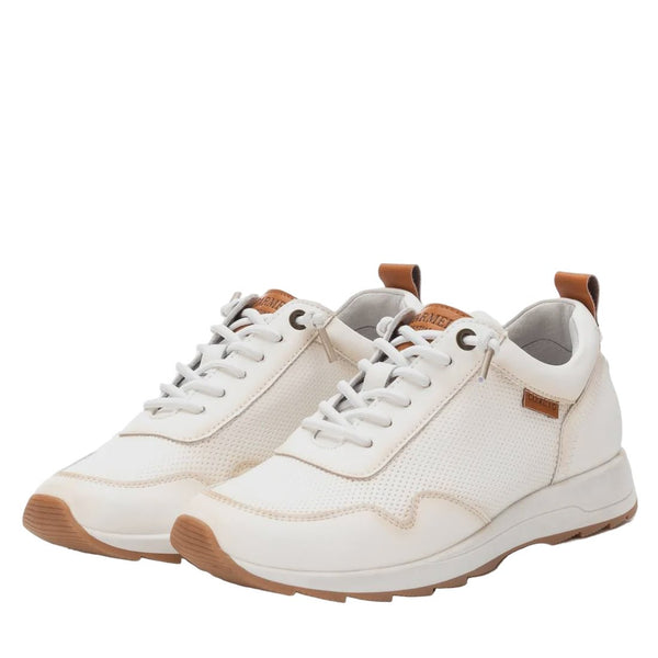 Carmela Soft Sole Leather Sneaker 162152 - White - My Shoe Shop - Sneaker