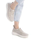 Carmela Soft Sole Leather Sneaker 162369 - Beige - My Shoe Shop - Sneaker