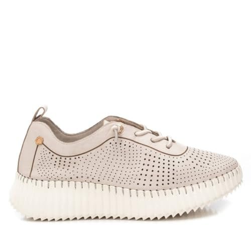 Carmela Soft Sole Leather Sneaker 162369 - Beige - My Shoe Shop - Sneaker