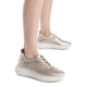Carmela Soft Sole Leather Sneaker 162369 - Gold - My Shoe Shop - Sneaker