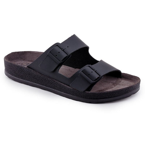 Fantasy Sandals S001 Leonidas for Men – Black - My Shoe Shop - Sandals