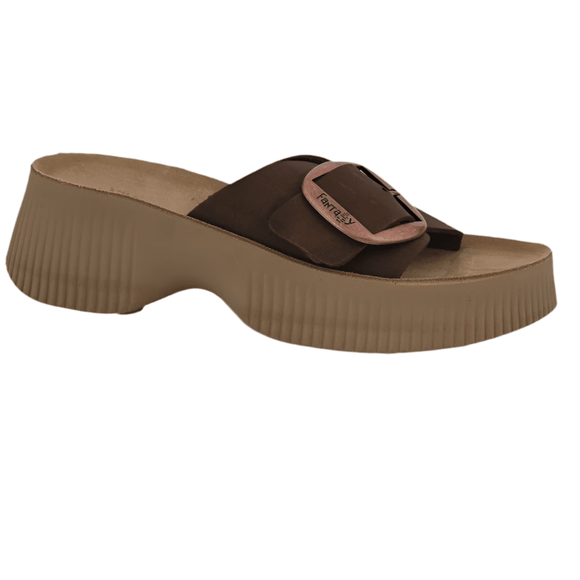 Fantasy Sandals S2105 Beatrice - Mochaccino - My Shoe Shop - Sandals