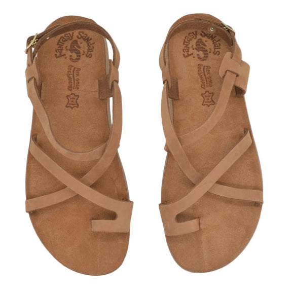 Fantasy Sandals S406 Lolita – Capuccino - My Shoe Shop - Sandals