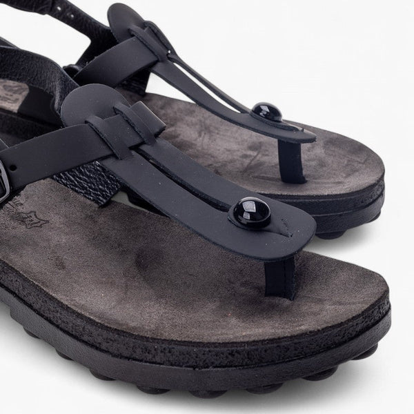 Fantasy Sandals S9005 Marlena – Black - My Shoe Shop - Sandals