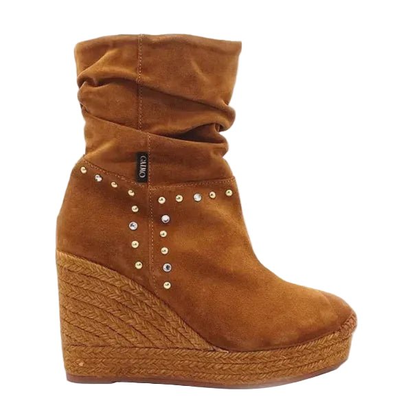 Gaimo Alya Wedge Boot - Brown - My Shoe Shop - boot