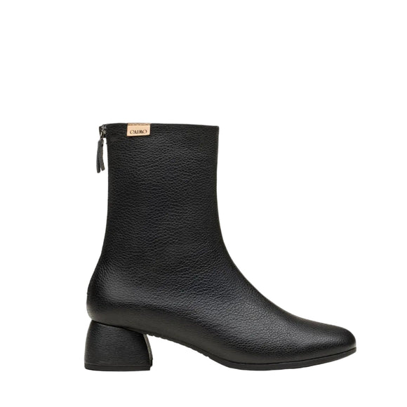 Gaimo Chuck. M V0013 Ankle Boot with Block Heel - Black - My Shoe Shop - boot