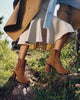 Gaimo Elin V0006 Ankle Boot with Elastic Side with Block Heel - Habano - My Shoe Shop - boot