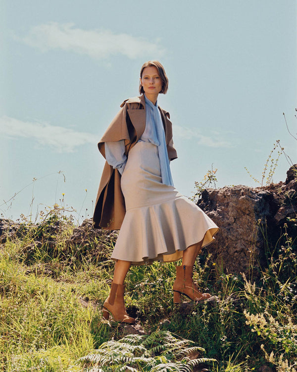 Gaimo Elin V0006 Ankle Boot with Elastic Side with Block Heel - Habano - My Shoe Shop - boot