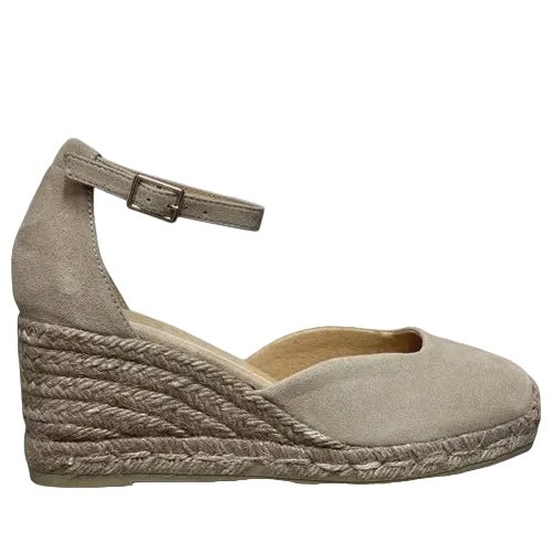 Gaimo Hester V0002 Suede Closed Wedge - Kangaroo - My Shoe Shop - Wedge
