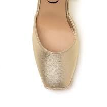 Gaimo Yosie V0034 Leather Closed Square nose Espadrille Wedge -Odin Carrara(5) - My Shoe Shop - Wedge