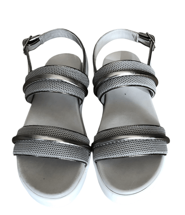 Inouvo Sandal 108007 Wedge Sandal - Ice - My Shoe Shop - sandal