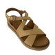 Inuovo 113120 Strappy Low Wedge Sandal - Scissors - My Shoe Shop - sandal