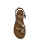 Inuovo A96003 Toe-Post Strappy Platform Sandal - Metallic Ash - My Shoe Shop - sandal
