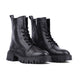 Inuovo Lace Up Leather Boot - Black (2025) - My Shoe Shop - boot