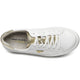 Pegada 211220 - 01 Leather Sneaker with Gold Detail - White - My Shoe Shop - Sneaker