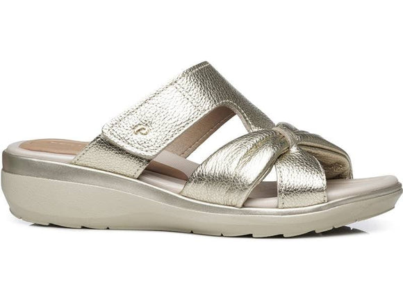 Pegada 232712 -03 Slip-in Comfort Sandal - Gold - My Shoe Shop - Comfort