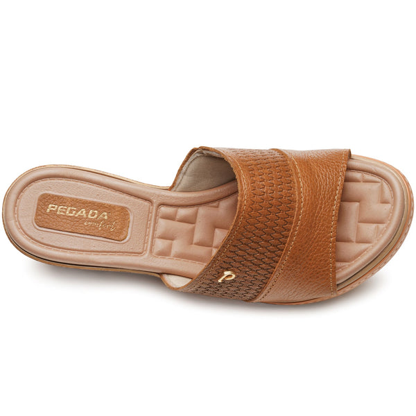 Pegada 233951-03 Slip-in Wedge Sandal - Camel - My Shoe Shop - Wedge