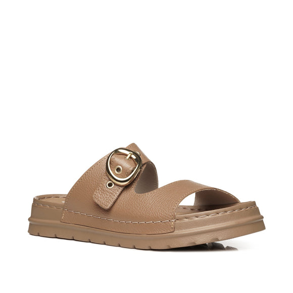 Pegada 234701-02 Slip-in Comfort Sandal - Camel - My Shoe Shop - Comfort
