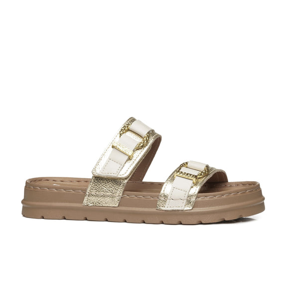 Pegada 234703-04 Slip-in Comfort Sandal - Gold - My Shoe Shop - Comfort