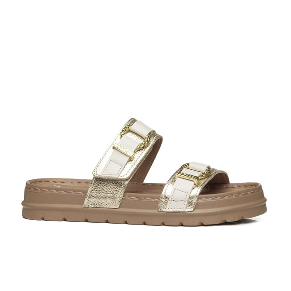 Pegada 234703-04 Slip-in Comfort Sandal - Gold - My Shoe Shop - Comfort