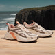 Pegada All Day Comfort Leather Sneaker 291601 - Cream/Taupe - My Shoe Shop - Sneaker