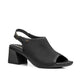 Pegada Leather 234305 Slip-in Heel with Ankle Strap - Black - My Shoe Shop - Heel