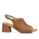 Pegada Leather 234305 Slip-in Heel with Ankle Strap - Camel - My Shoe Shop - Heel
