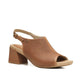 Pegada Leather 234305 Slip-in Heel with Ankle Strap - Camel - My Shoe Shop - Heel