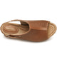 Pegada Leather 234305 Slip-in Heel with Ankle Strap - Camel - My Shoe Shop - Heel