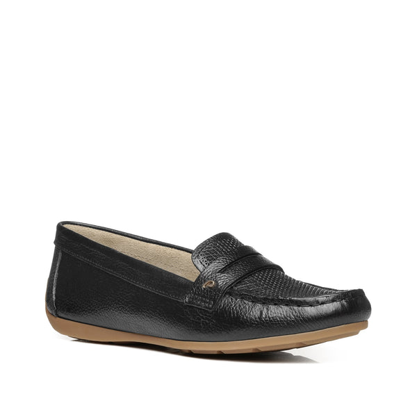 Pegada Leather Loafer 249008 - Black - My Shoe Shop - Loafer