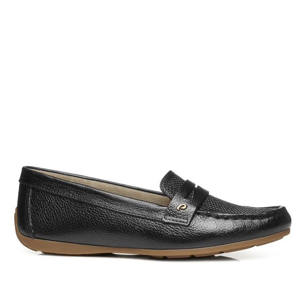 Pegada Leather Loafer 249008 - Black - My Shoe Shop - Loafer