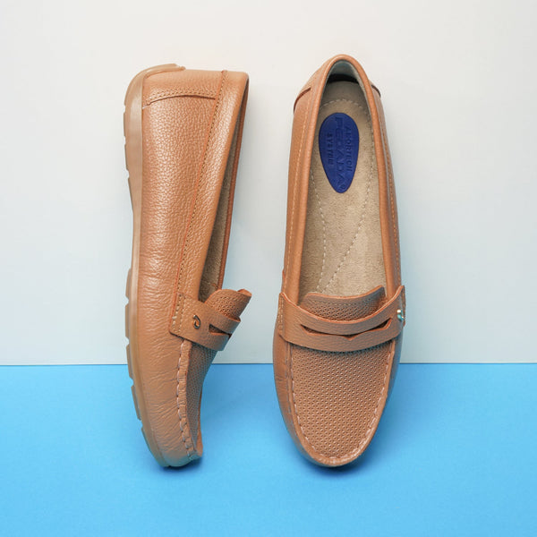 Pegada Leather Loafer 249008 - Camel - My Shoe Shop - Loafer