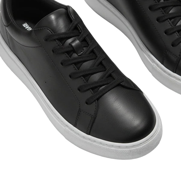 FitFlop RTG leather and suede sneaker in Black