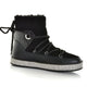 Studio Modd Boot 30805 w bling edge and fur - Black - My Shoe Shop - Sneaker Boot