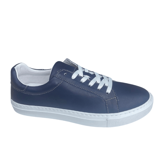 Via Veneto Leather Sneaker 003.1116 - Deep Ocean (navy) - My Shoe Shop - Sneaker