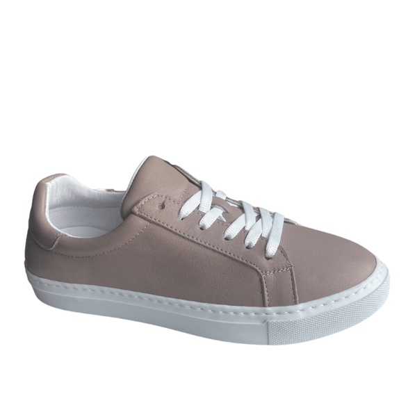 Via Veneto Leather Sneaker 003.1116 - Hat(taupe) - My Shoe Shop - Sneaker