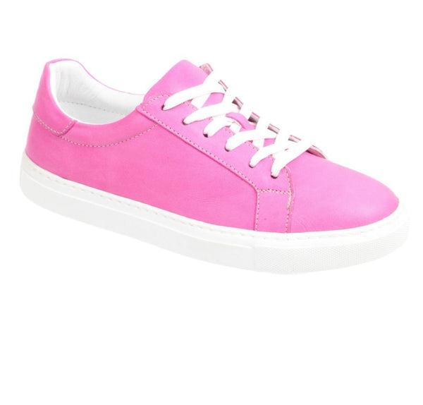 Via Veneto Leather Sneaker 003.1116 - Pink - My Shoe Shop - Sneaker