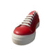 Via Veneto Leather Sneaker with White Sole 352 - Red - My Shoe Shop -
