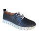 Via Veneto Leather Summer Sneaker 042.2005-6 - Black - My Shoe Shop - General