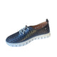 Via Veneto Leather Summer Sneaker 042.2005-6 - Black - My Shoe Shop - General