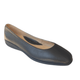 Via Veneto Leather Wedge Pump 056.2220 - Black - My Shoe Shop - Wedge
