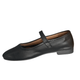 Via Veneto Mary Jane - Black - My Shoe Shop - Ballerina