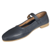 Via Veneto Mary Jane - Deep Ocean - My Shoe Shop - Ballerina