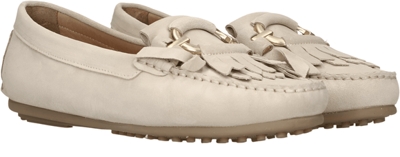 Via Veneto Moccasin 1268 Suede - Beige - My Shoe Shop - Moccasin