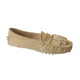 Via Veneto Suede moccasin with tassel 1179 - Beige - My Shoe Shop - General